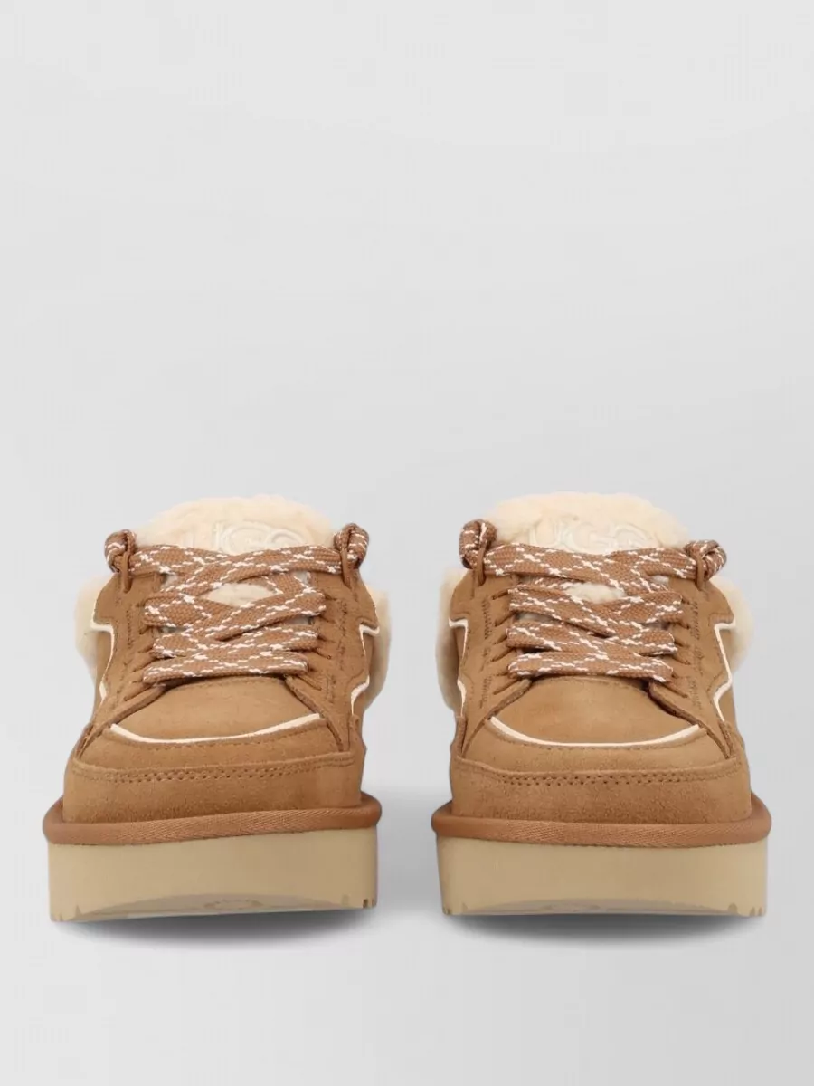 Ugg leather mule slippers