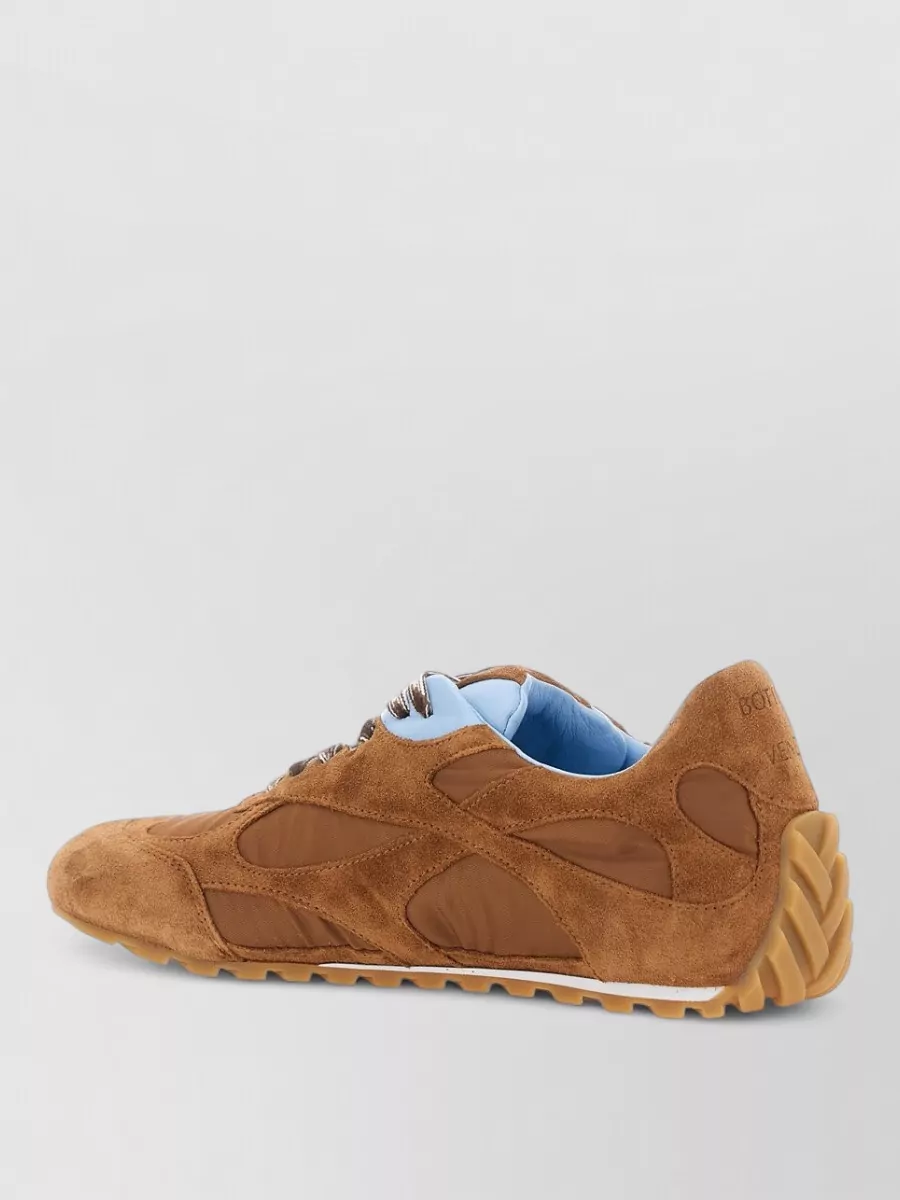 Bottega Veneta Leather Lace-Up Sneakers