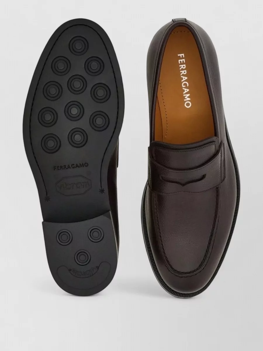 Ferragamo Leather Loafers