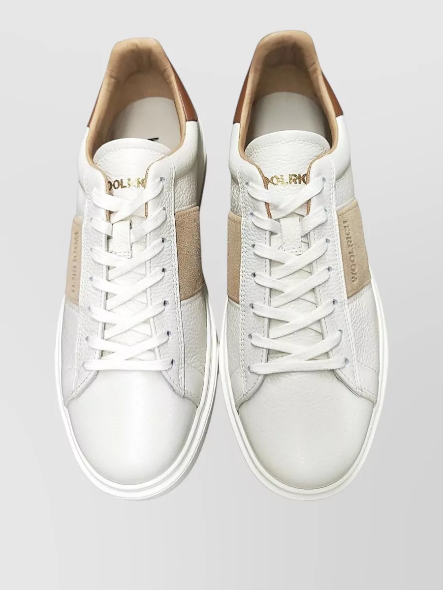 Woolrich Suede Leather Low-Top Sneakers