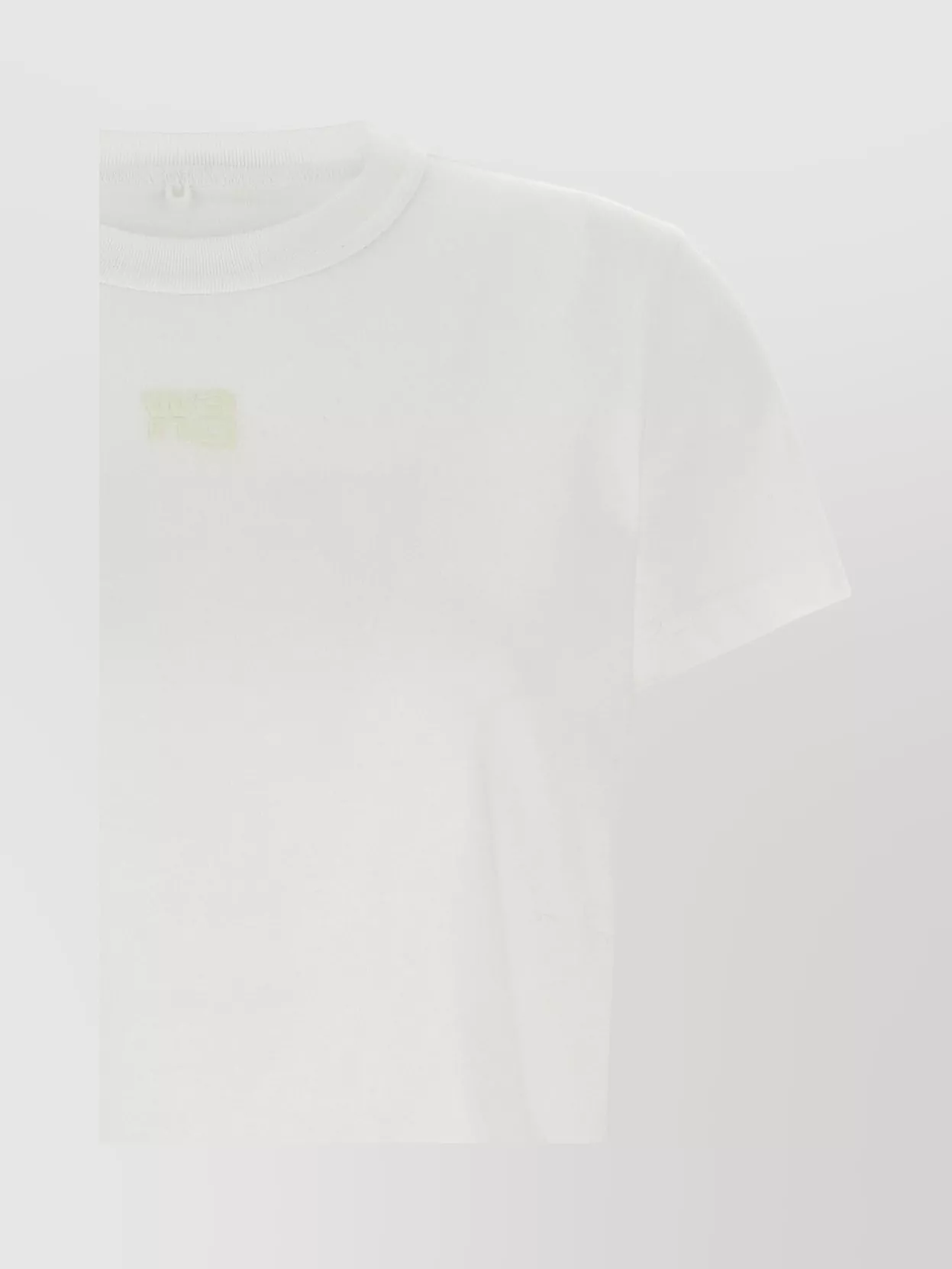 Alexander Wang Cotton Logo-Print Short-Sleeve T-Shirt