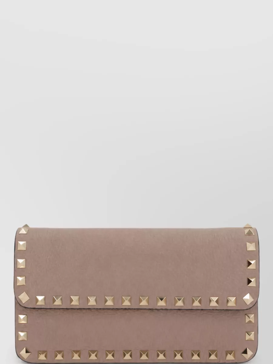 Valentino Leather Clutch Bag