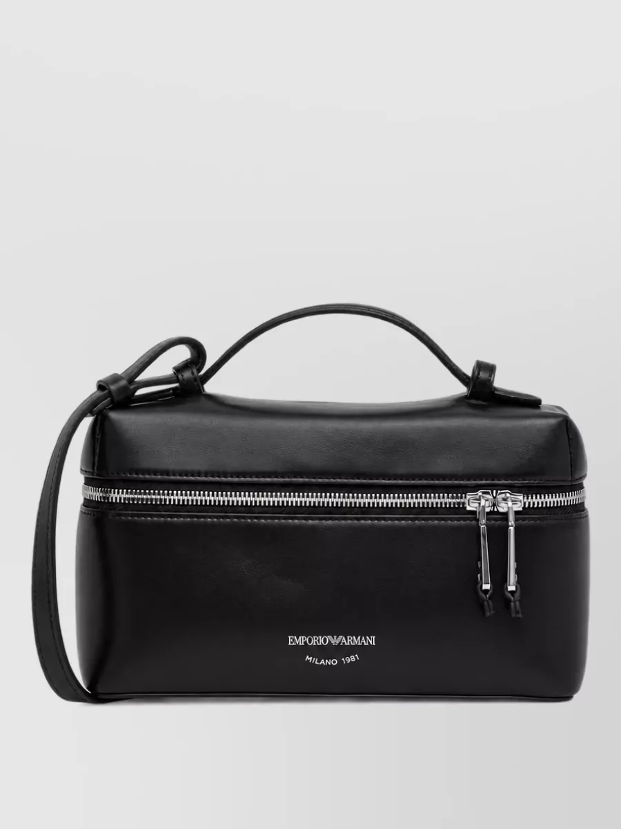 Emporio Armani Leather Vanity Case