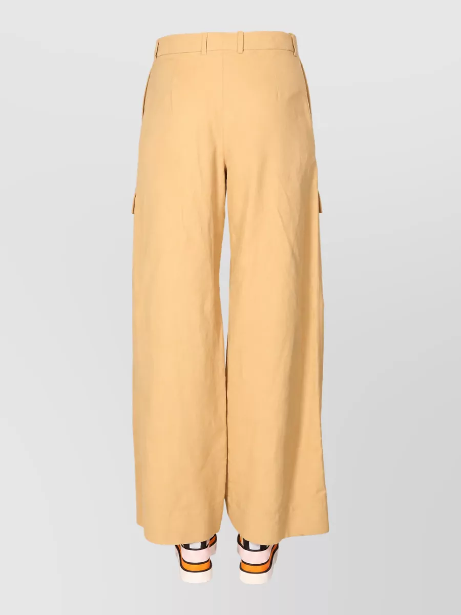 Stella Mccartney Wide-Leg Cargo Trousers