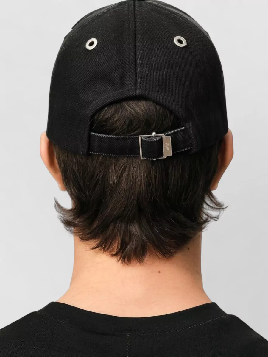 Ami Paris Cotton Logo Baseball Cap