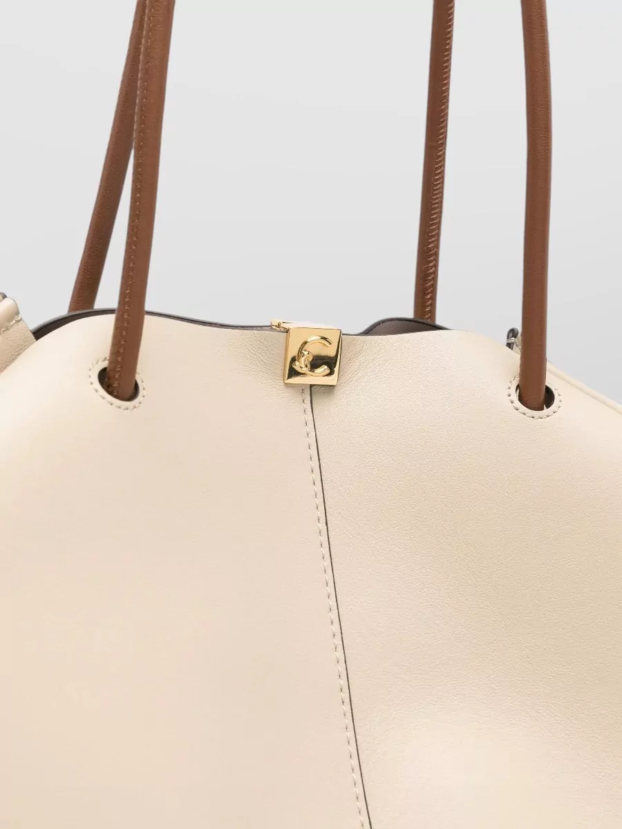 Coccinelle Kamy Shoulder Bag Dual Handles Hardware