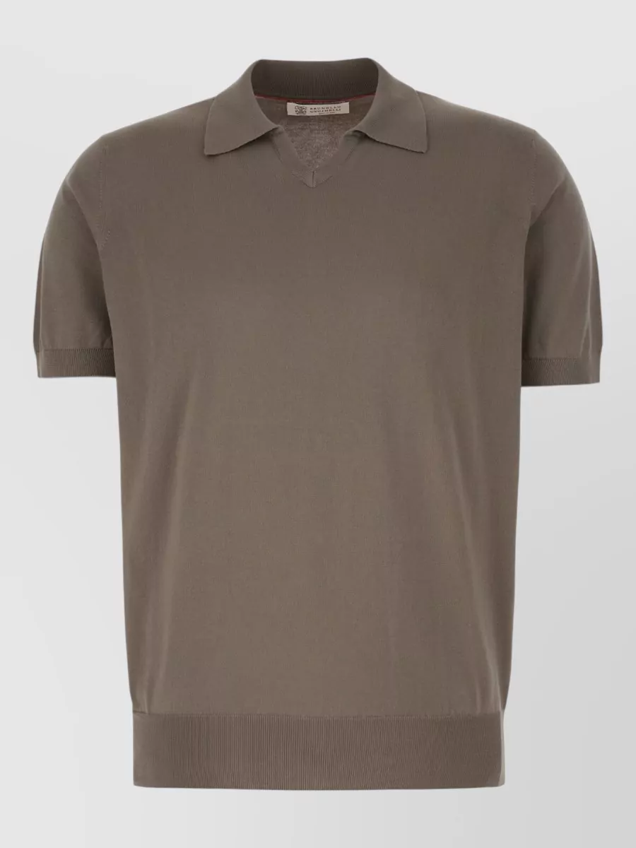 Brunello Cucinelli Cotton Polo Shirt