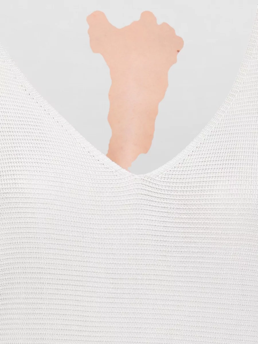 Loulou Studio V-Neck Long-Sleeve Sweater