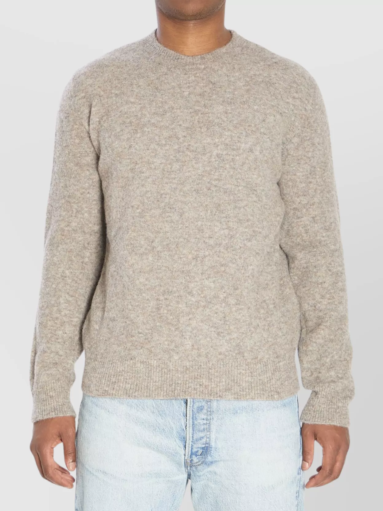 Barena Narci Alpaca Wool Blend Crew Neck Sweater