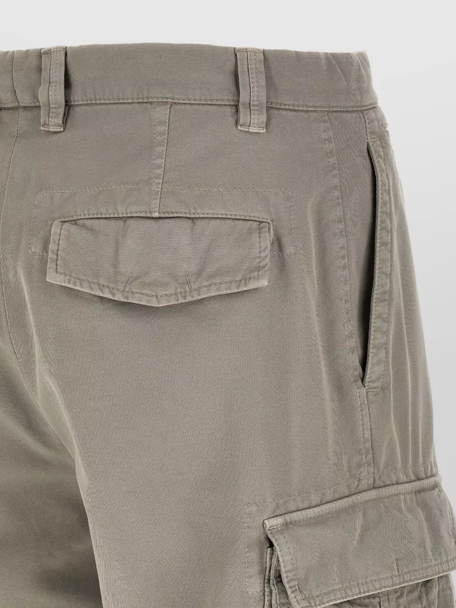 Brunello Cucinelli Cotton Cargo Shorts
