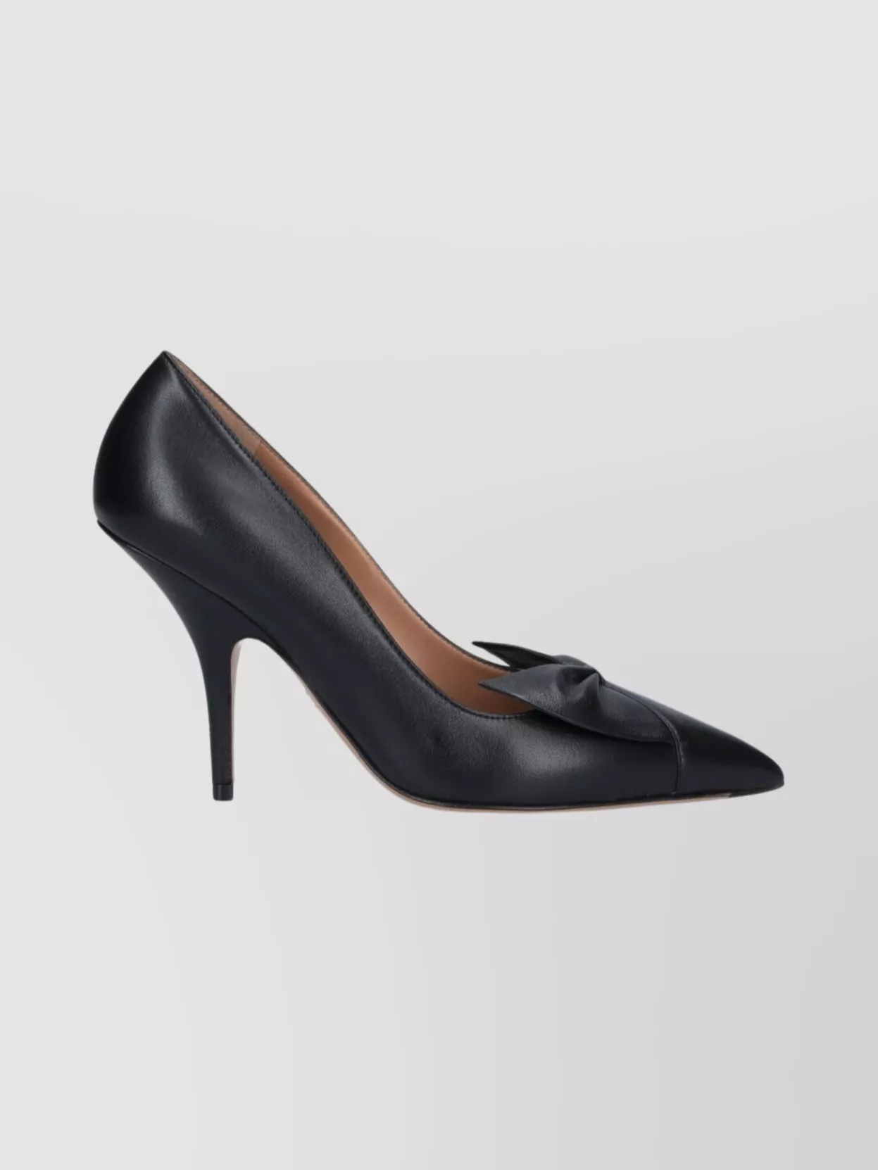 Ferragamo Stylish Pumps With Pointed Toe And Bow In Multi