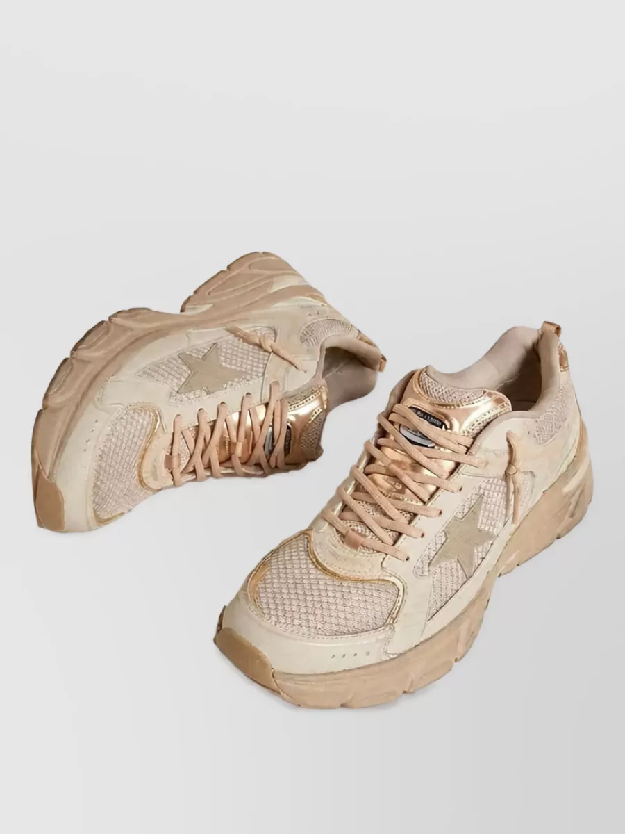 Golden Goose Leather Low-Top Sneakers