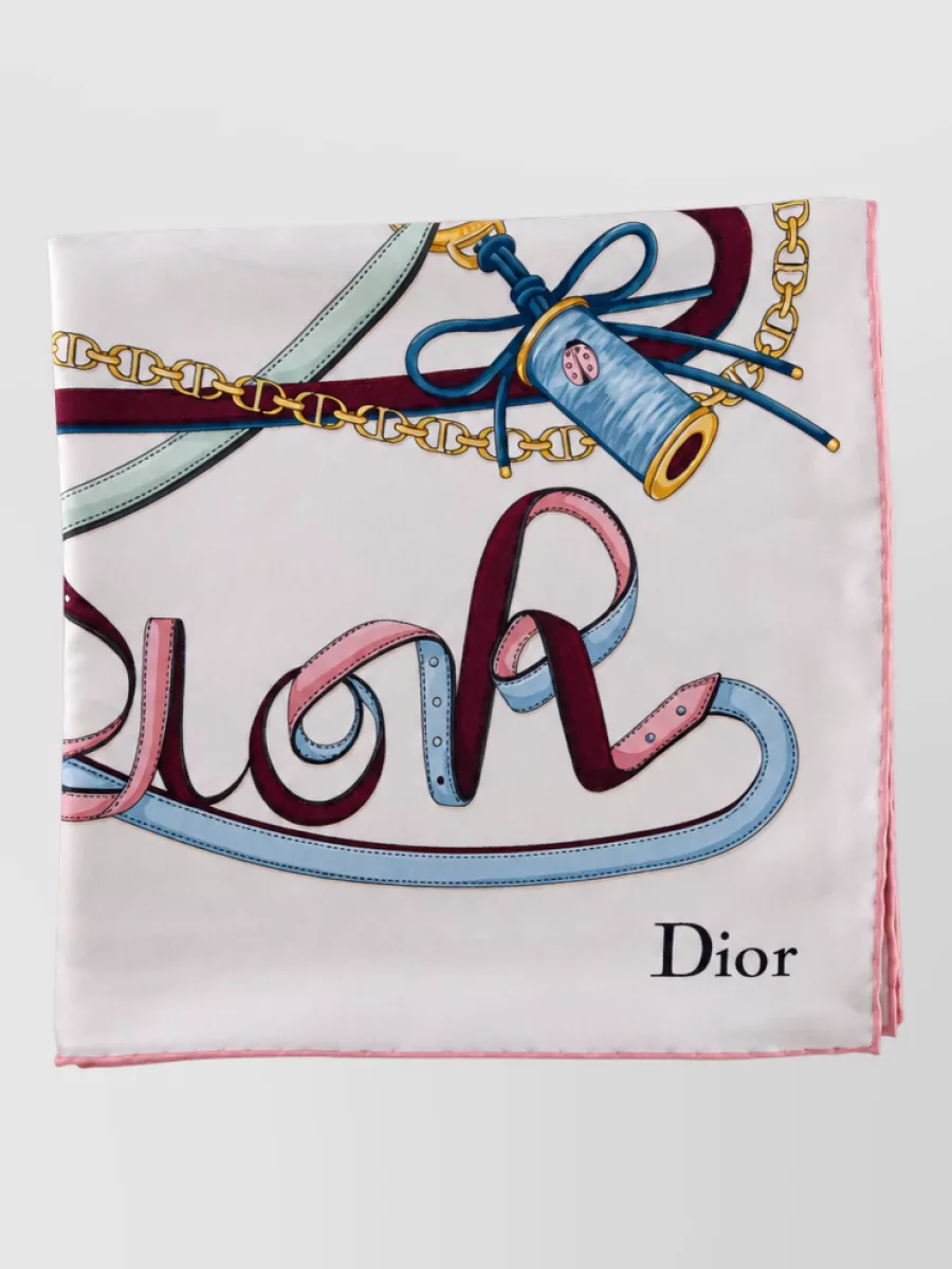 Christian Dior silk scarf