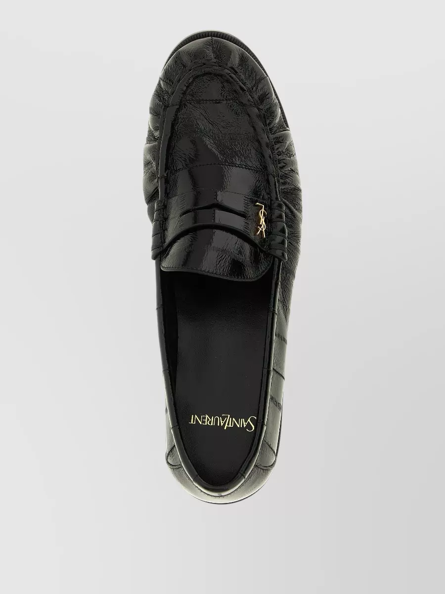 Saint Laurent Leather Loafers