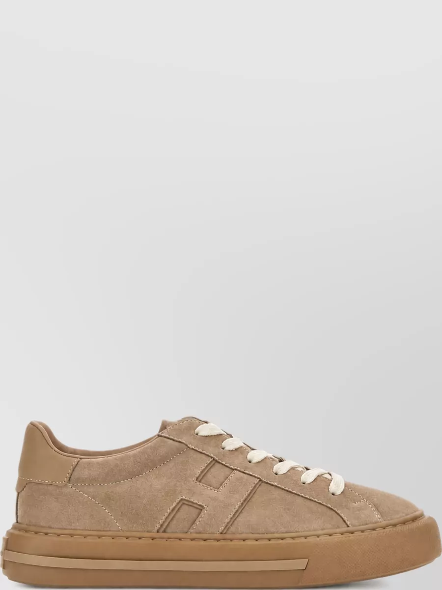 Hogan Leather Lace-Up Sneakers