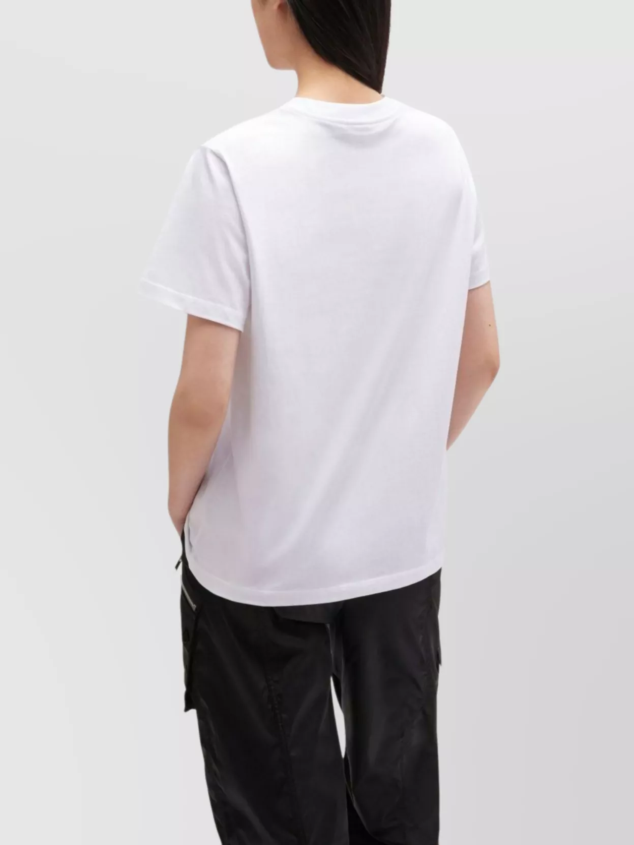 Ganni Organic Cotton T-shirt Featuring Kitty Graphic In White