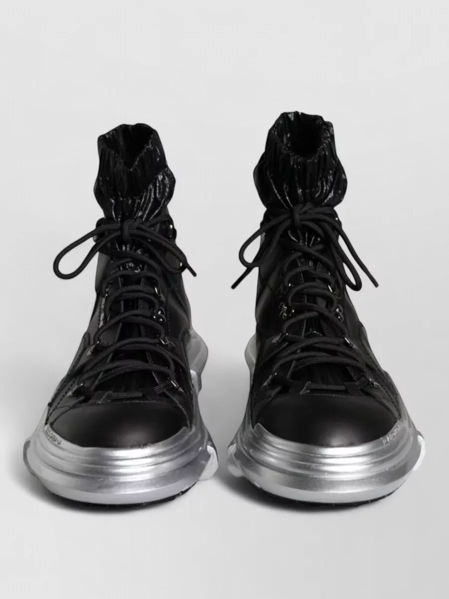 Dolce&Gabbana nylon high-top sneakers