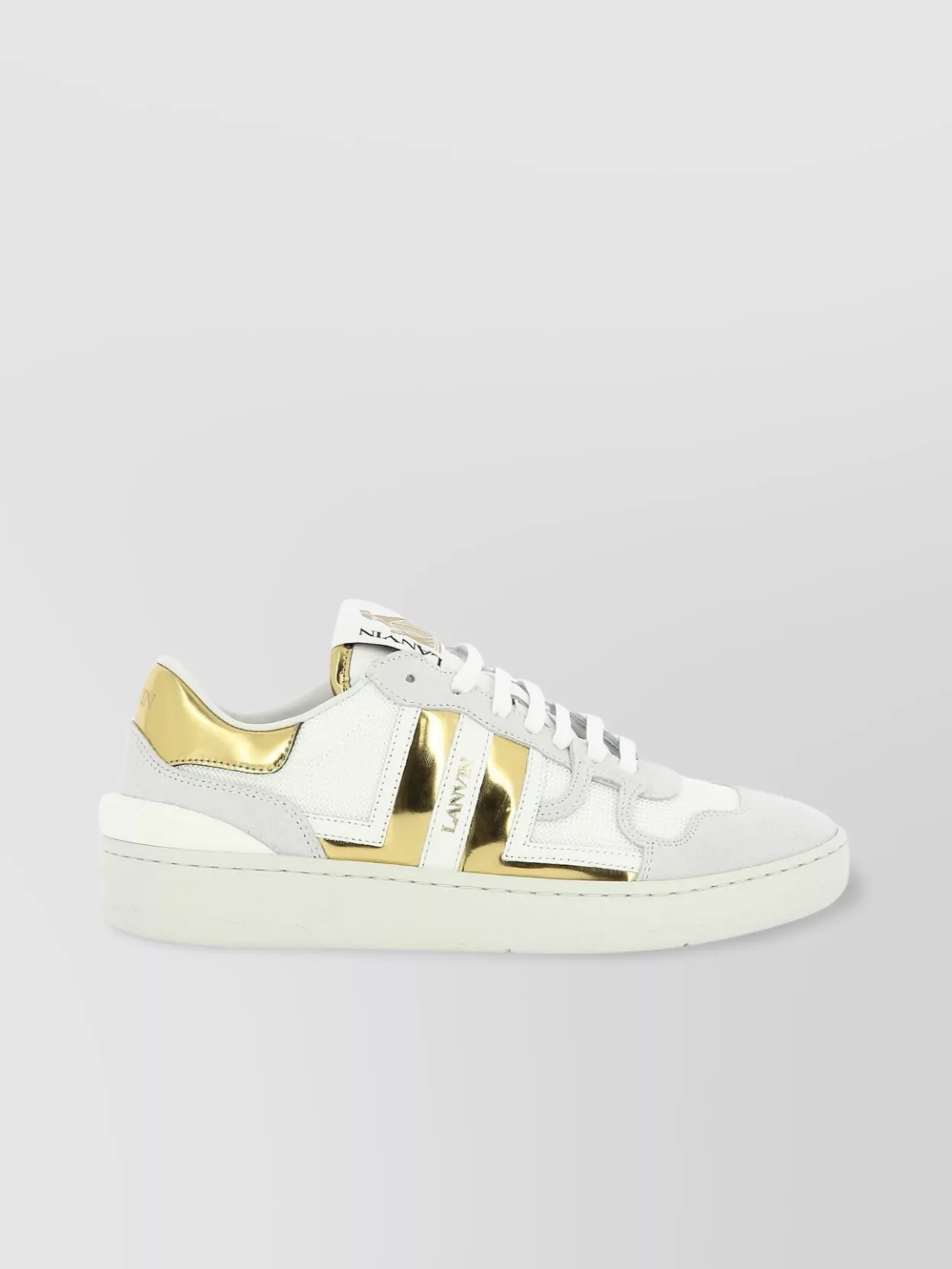 Lanvin "Clay Mesh" Low-Top Sneakers