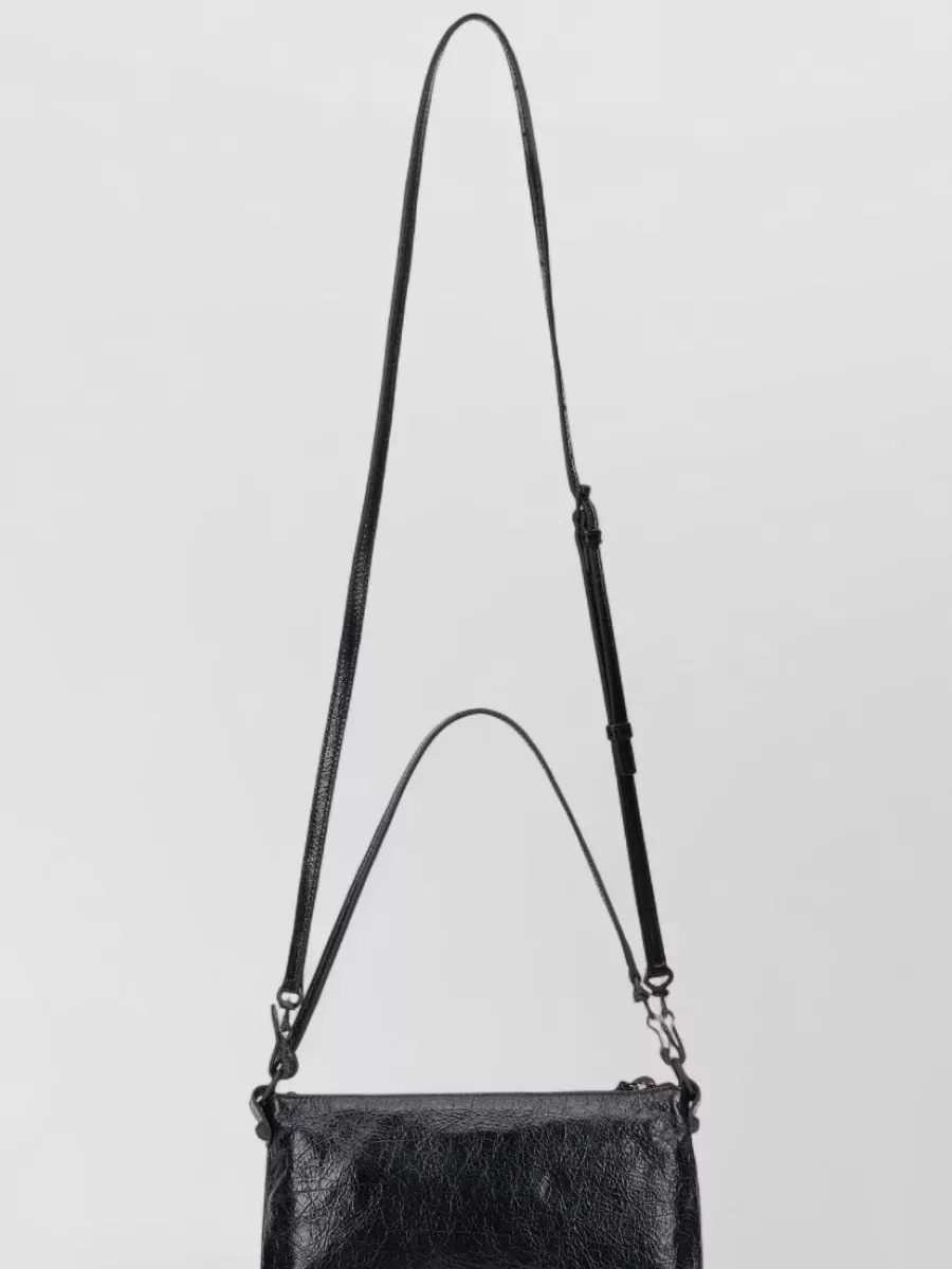 Balenciaga Le City Leather Clutch Bag