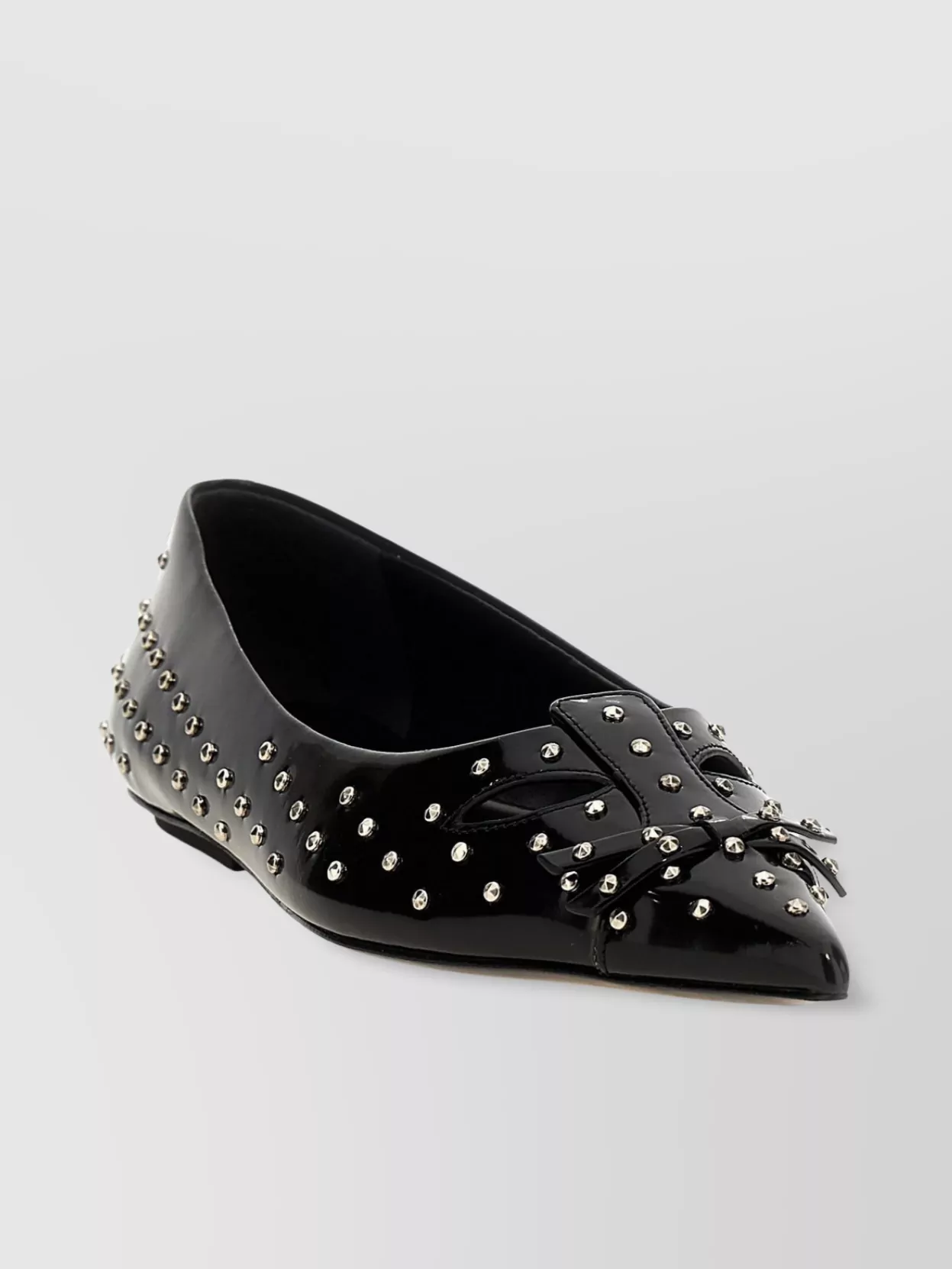 Marc Jacobs 'the Studs Kat' Bow Ballet Flats