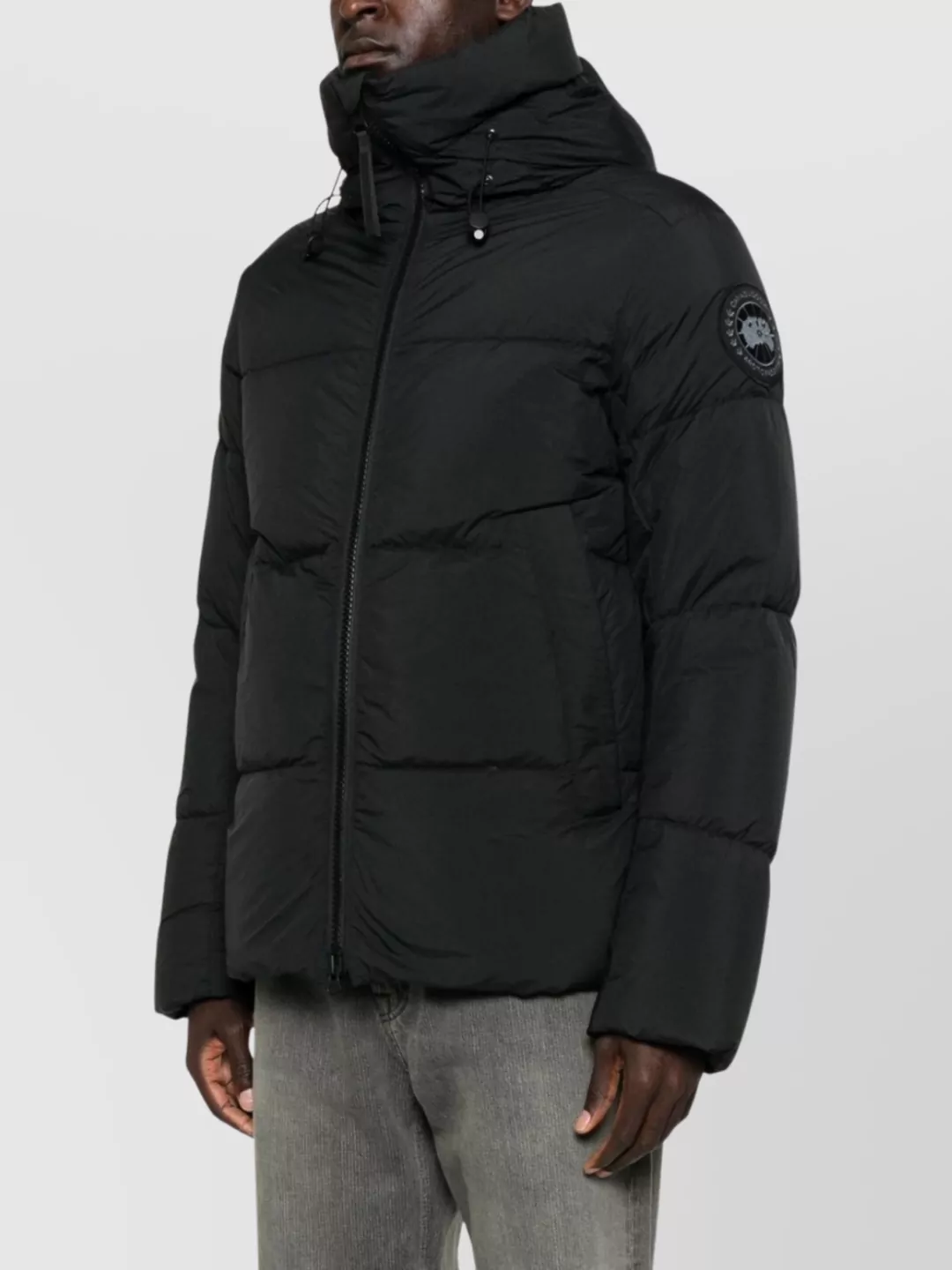 Canada Goose Hooded Long Sleeve Puffer Down Jacket