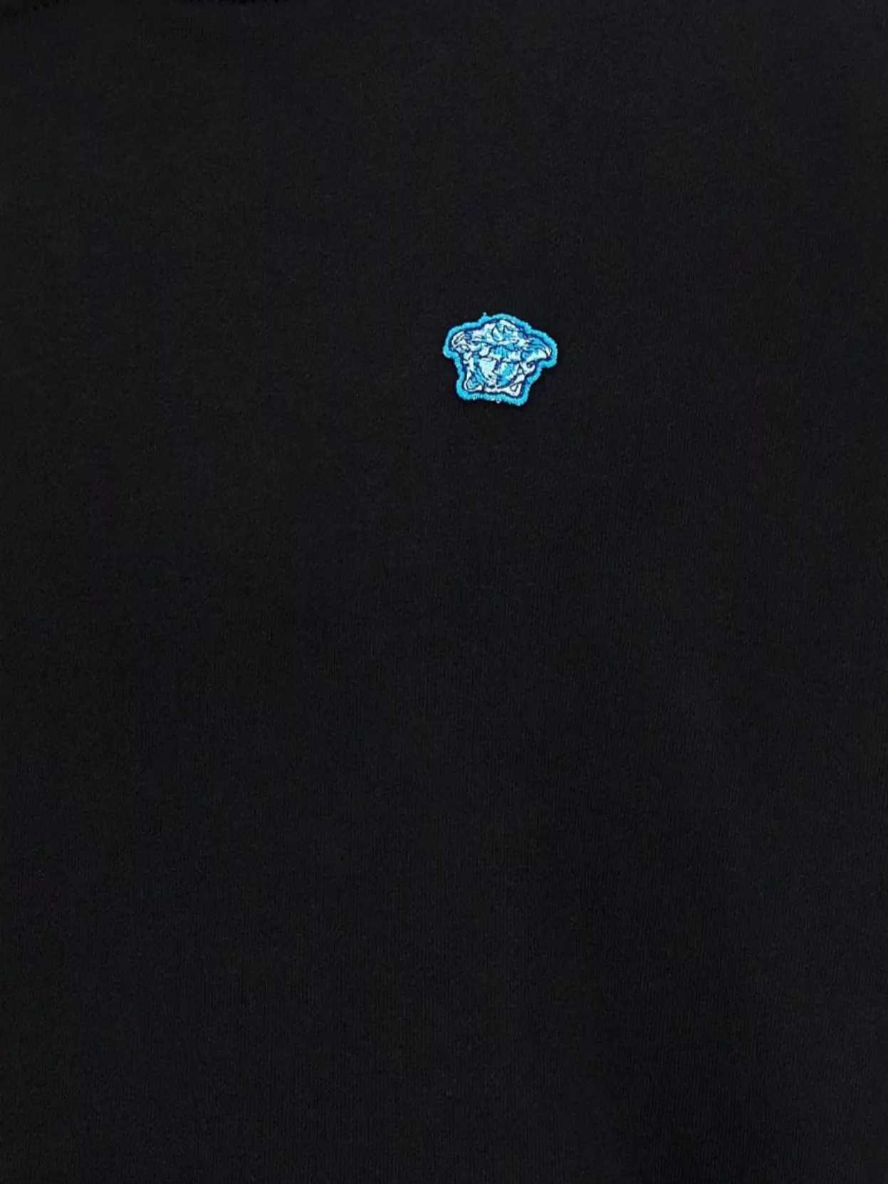 Versace 'Medusa' Patch Hoodie With Drawstring Hood