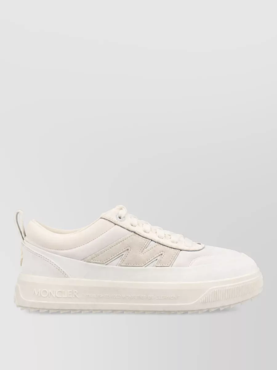 Moncler Leather Low-Top Sneakers