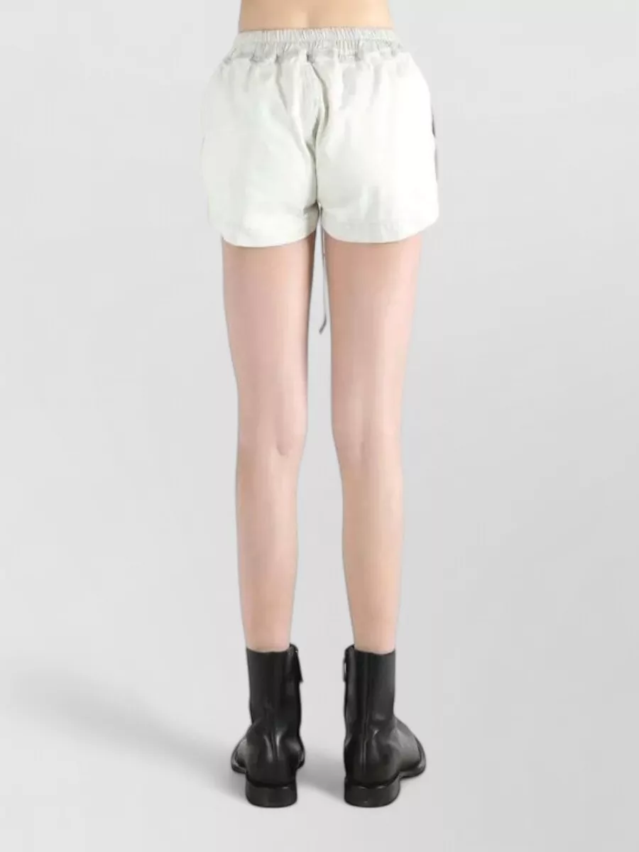 Rick Owens Cotton Cropped Trousers