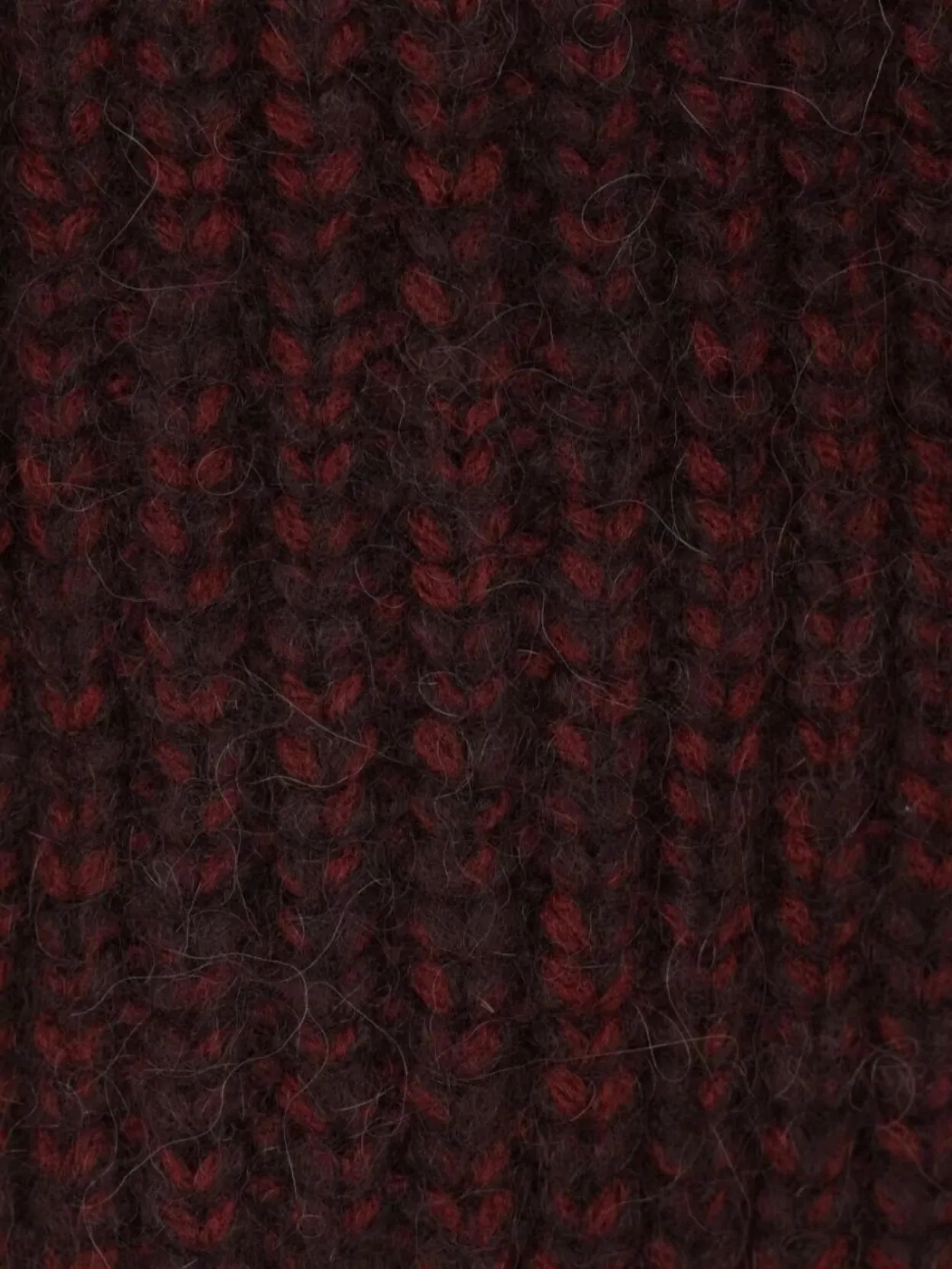 Dries Van Noten Chunky Knit V Neck Long Sleeve Cardigan