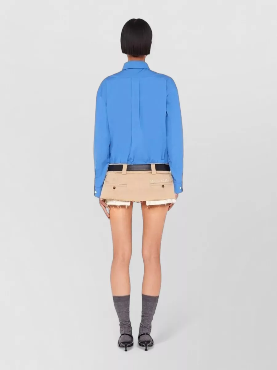 Miu Miu Oversized Poplin Shirt