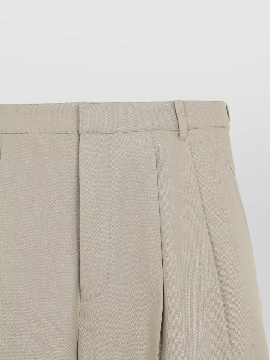 Celine Montauk Cotton Barrel Leg Pants