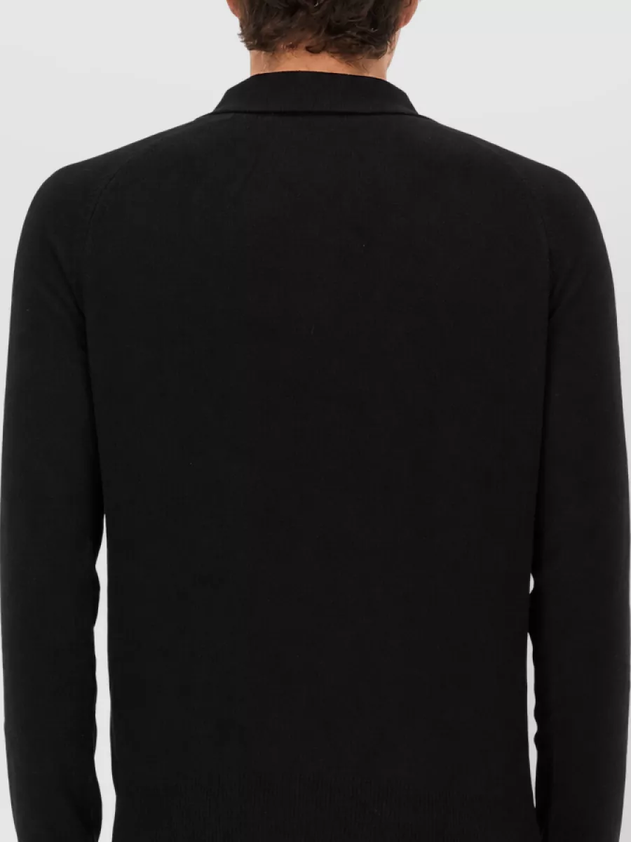 Saint Laurent Wool Polo Shirt