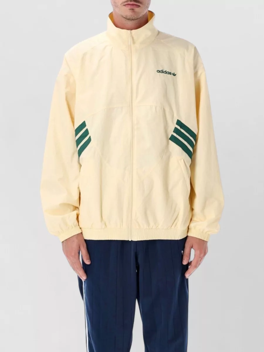 Adidas Originals loose-fit high-neck track jacket