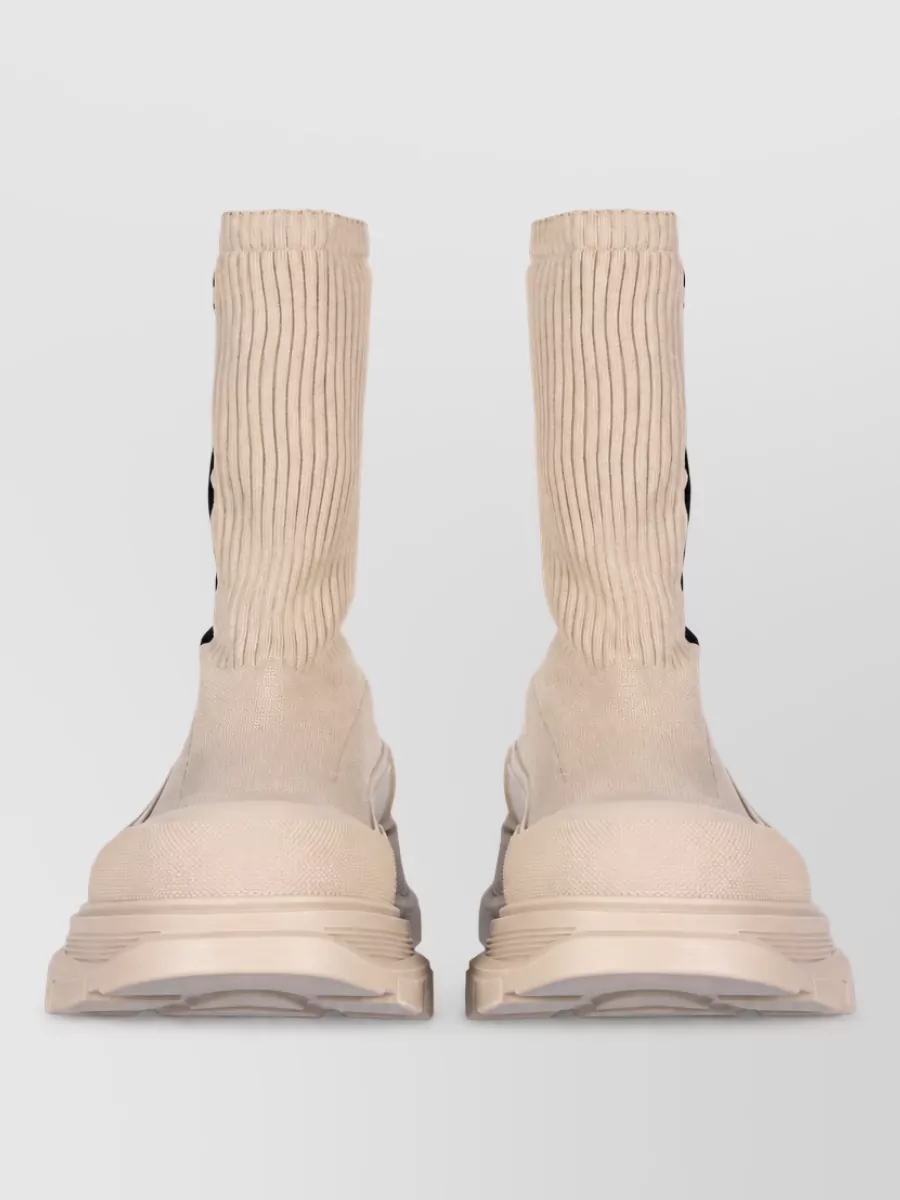 Alexander Mcqueen Tread Slick Hi-Top Sneakers
