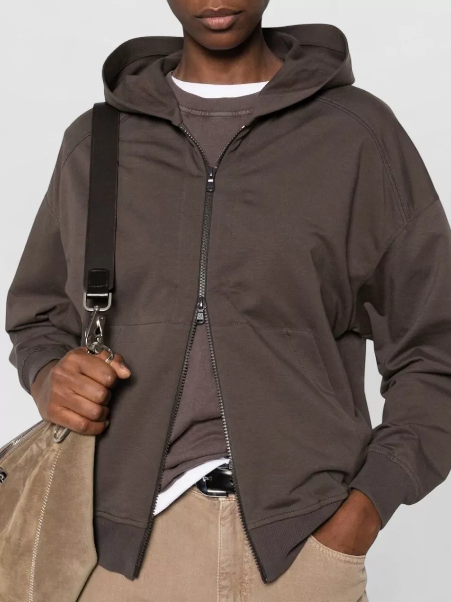 Brunello Cucinelli Cotton Zip-Up Hoodie