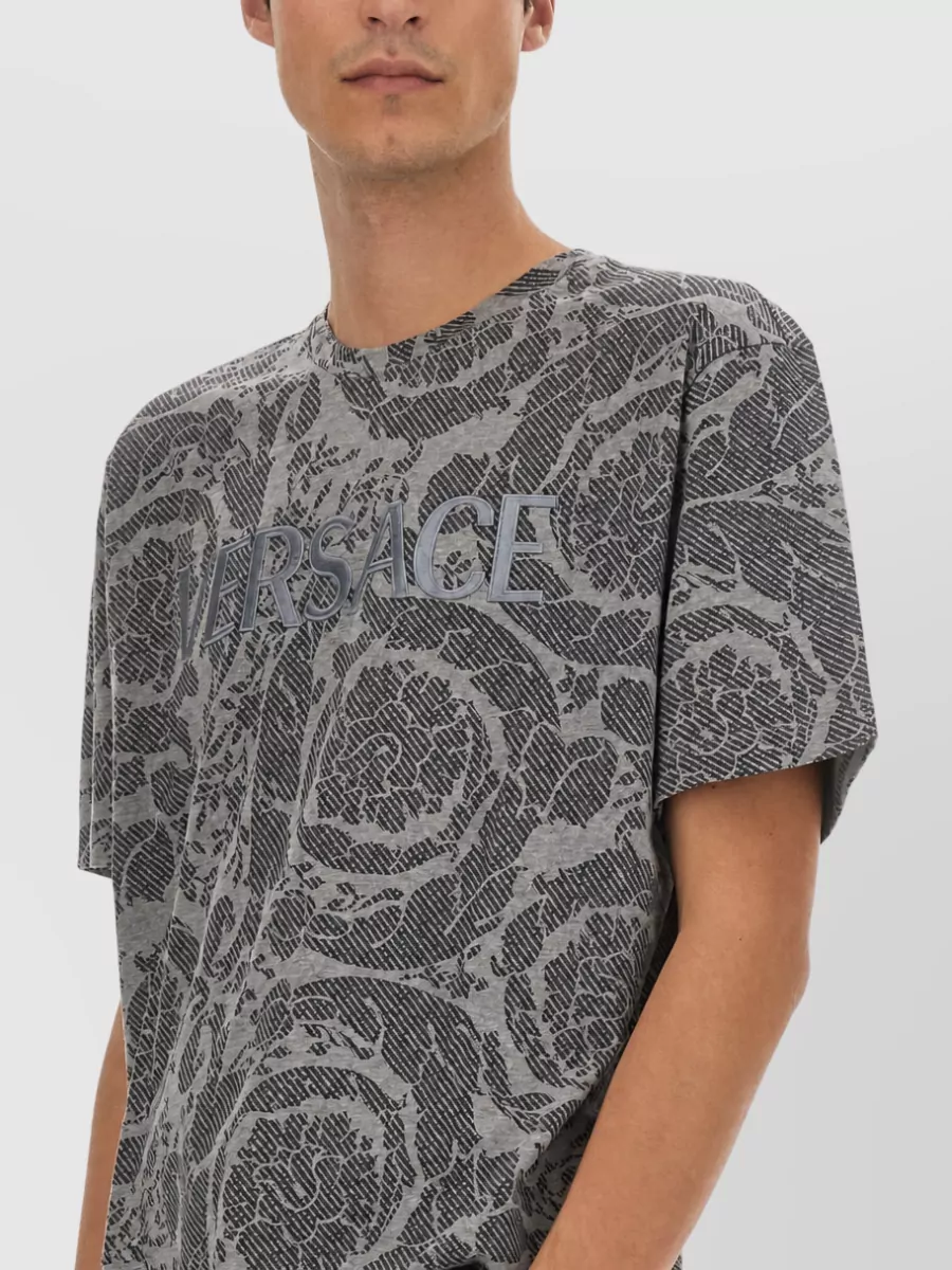 Versace Logo Print T-Shirt