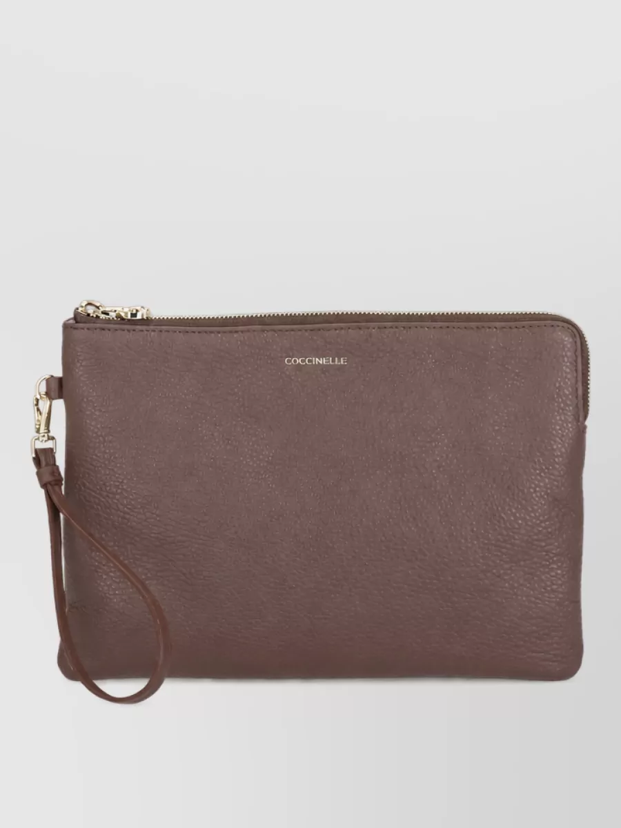 Coccinelle Leather Clutch Bag