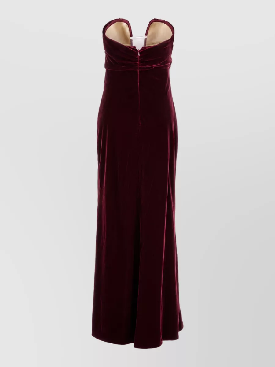 Giorgio Armani Velvet Maxi Dress