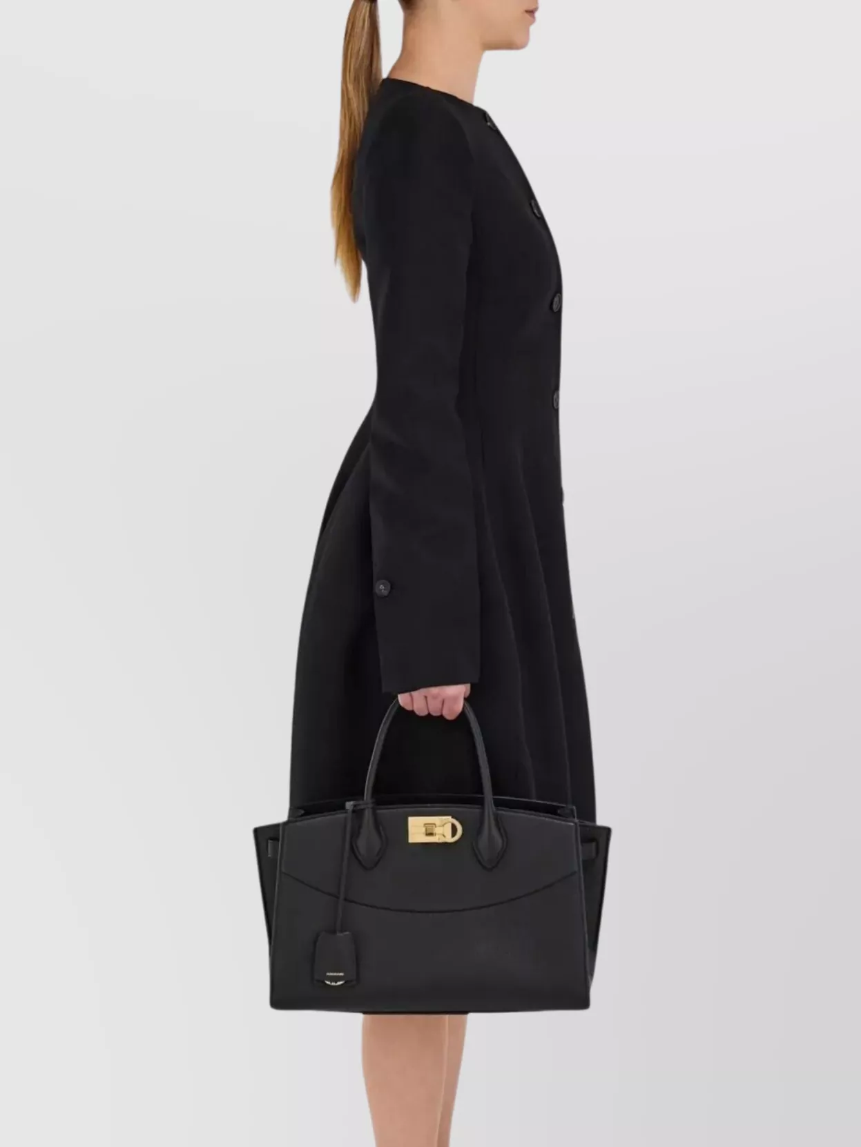 Ferragamo Studio Structured Tote Bag