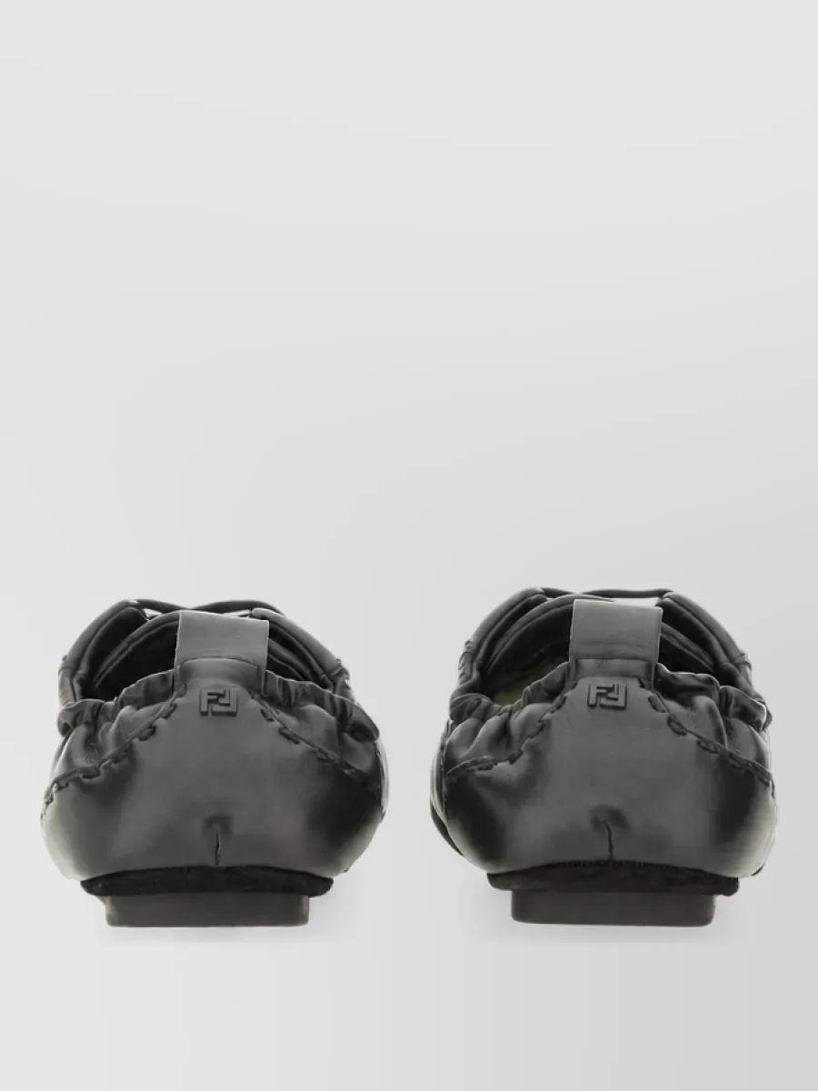 Fendi Leather Loafers