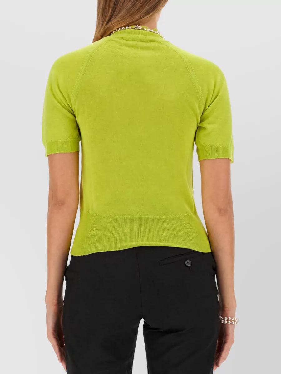 Vivienne Westwood Silk Merino Wool Knit Top