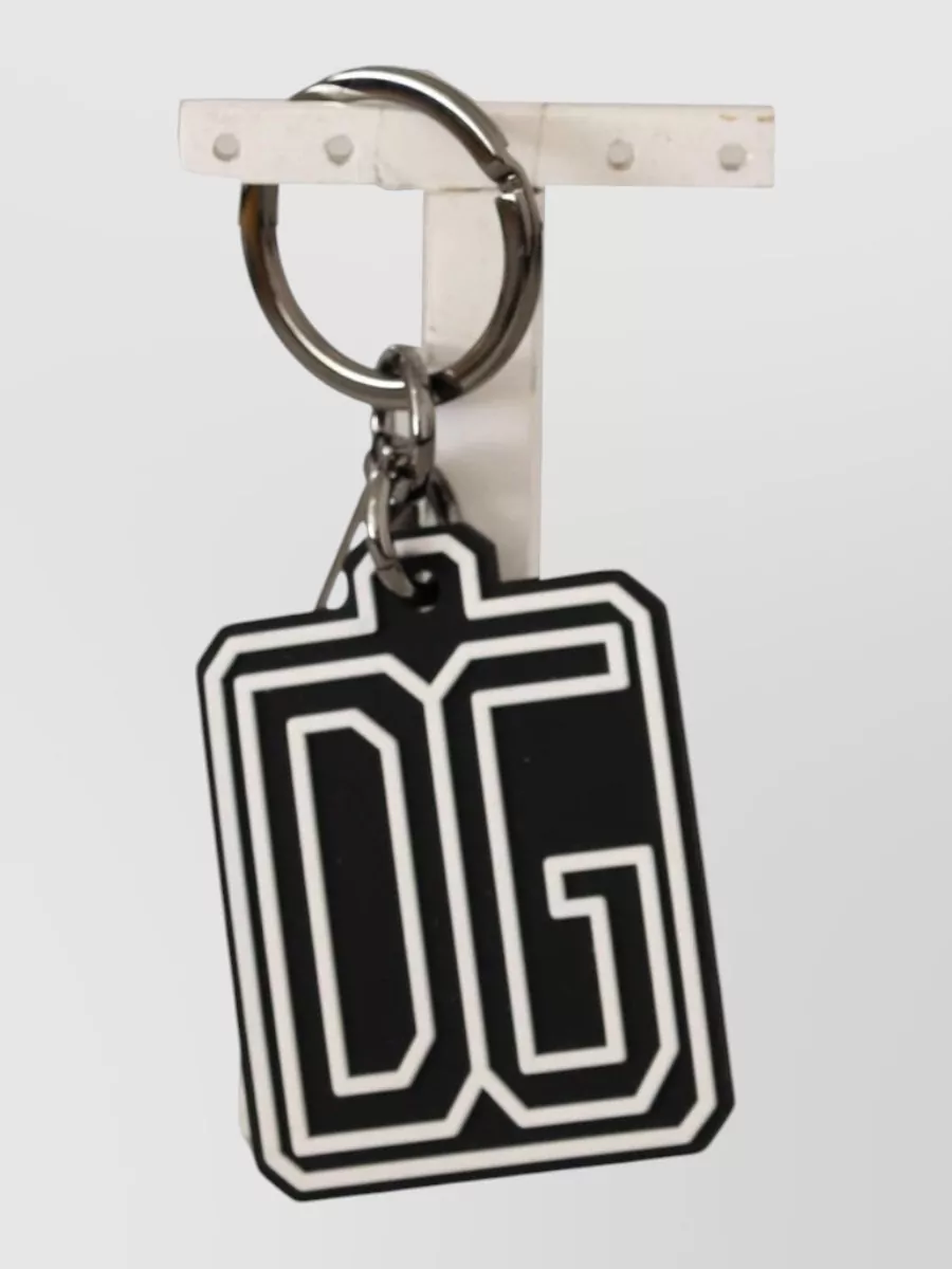 Dolce&Gabbana logo keychain