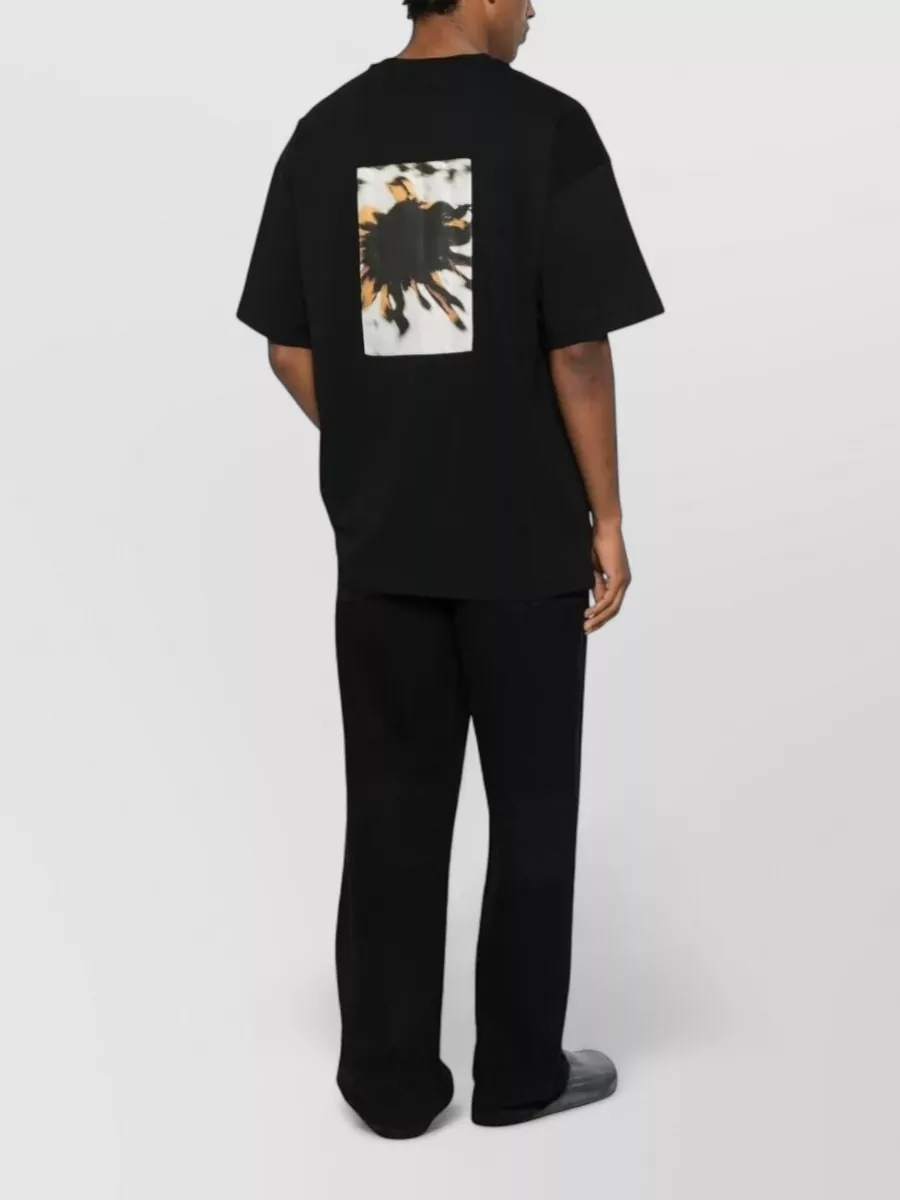 Oamc Cotton Printed Loose Fit T-Shirt