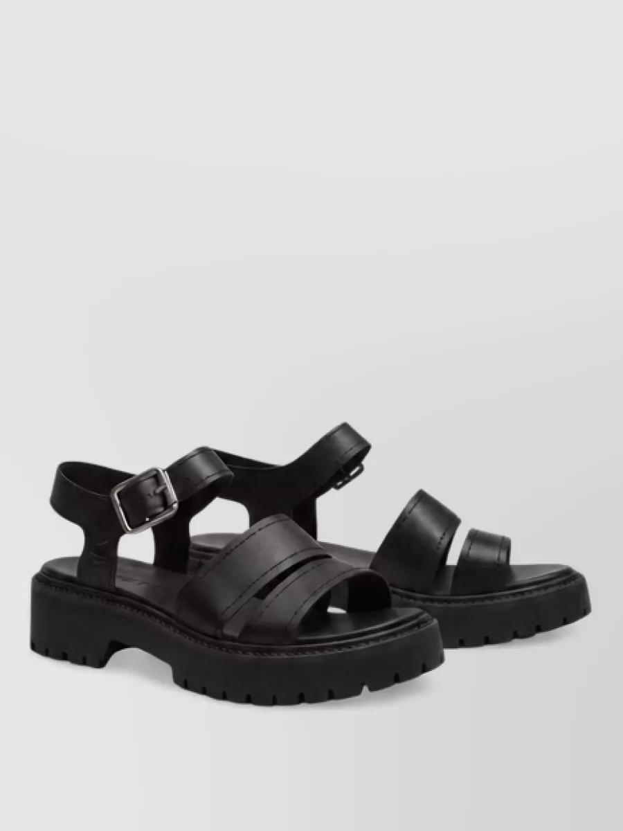 Timberland leather platform sandals