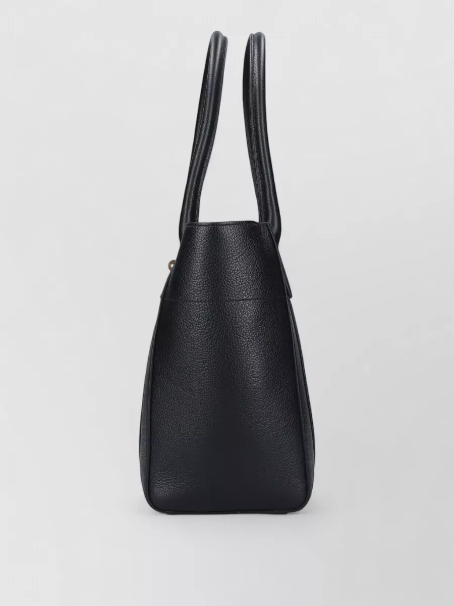 Mulberry Tote Bag Structured Silhouette Textured Finish