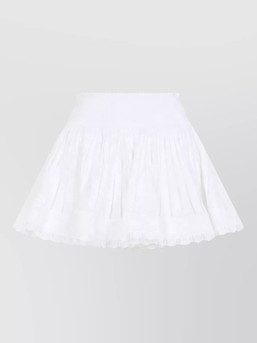 Alaïa Short A-Line Skirt