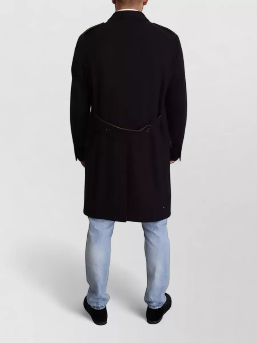 Dolce&Gabbana Wool Single-Breasted Coat