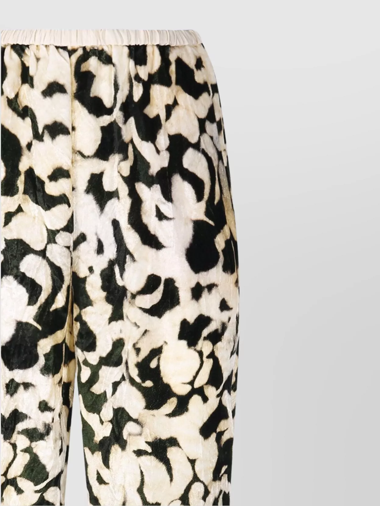 Shop Forte Forte Alchemy Abstract Pattern Flared Pant