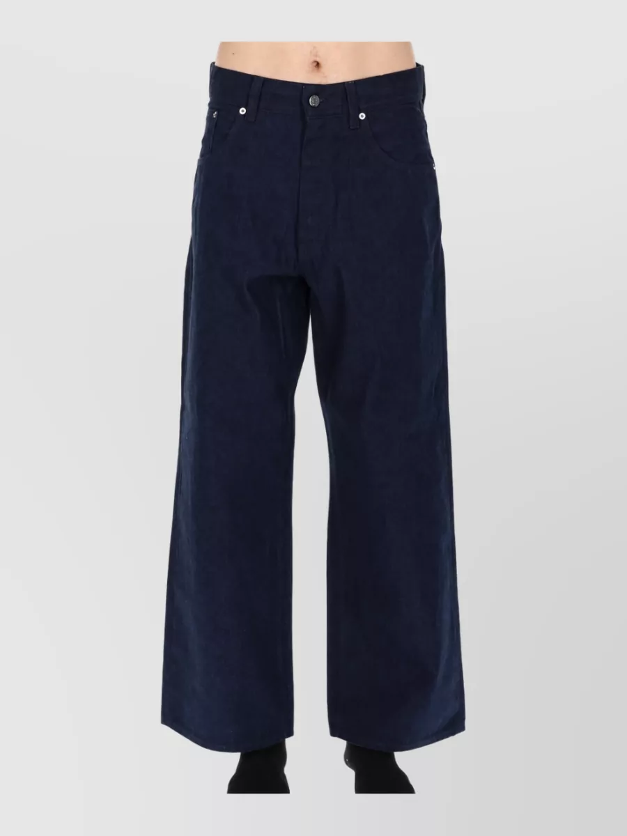 Sunflower cotton wide-leg jeans