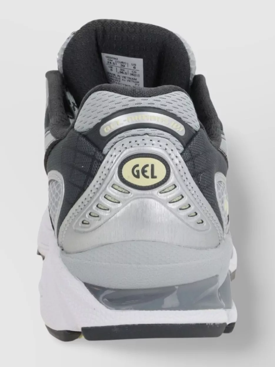 Asics Reflective Mesh Panel Sneaker With Padded Collar